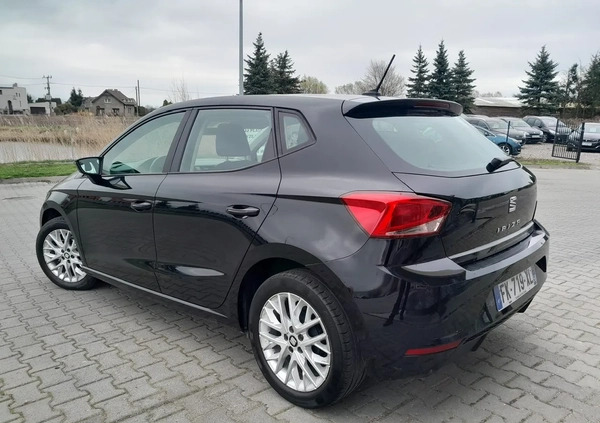 Seat Ibiza cena 46500 przebieg: 76818, rok produkcji 2019 z Brzeg małe 106